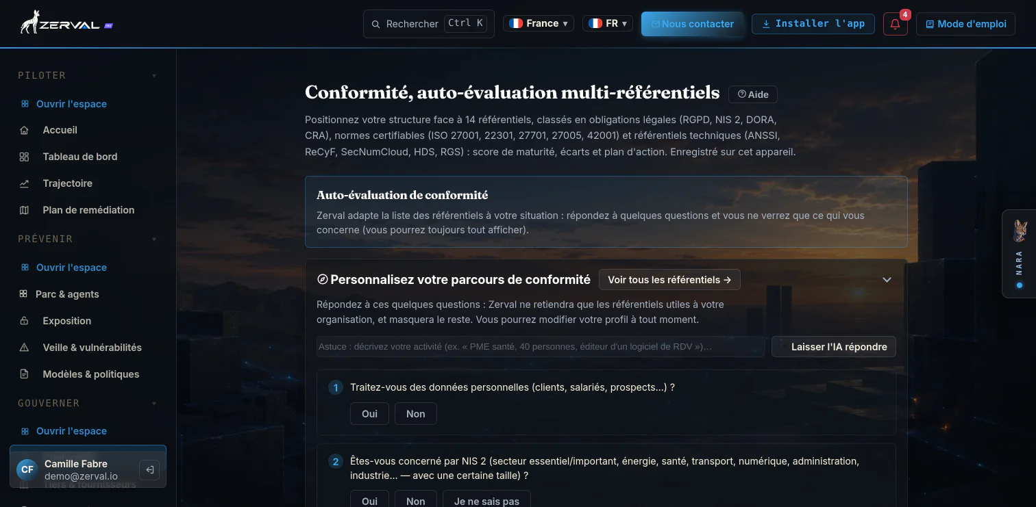 Module Documenter la conformité, programmes ISO/NIS 2/RGPD et écarts